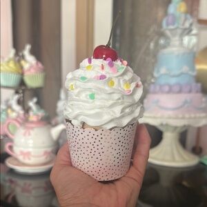 Colorful Cupcake Party Decoration fake cake decor faux food replica cupcake
